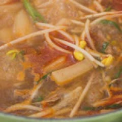 Cách làm thịt bò củ cải nấu cay