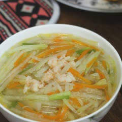 Cách Làm Canh Tôm Nấu Su Hào Ngon Ngọt Thanh Đạm