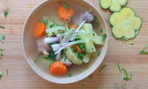 Cách Làm Canh Đu Đủ Thịt Gà Ngọt Mát, Đơn Giản