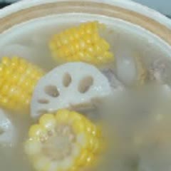 Cách làm sườn nấu ngô củ sen