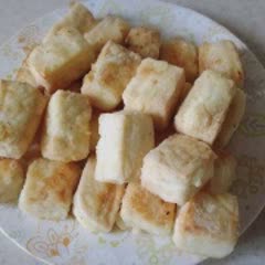 Cách làm đậu hũ chiên sốt tương cà và đậu phộng