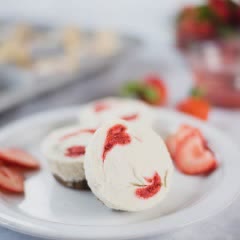 Cách làm Bánh cheesecake mini chay không dùng lò nướng