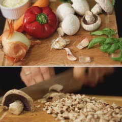 Cách làm bánh gối nhân nấm chay