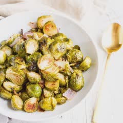 Cách làm Bắp cải tí hon nướng giấm táo