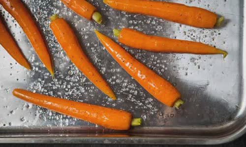 Cách làm Cà rốt nướng 