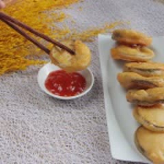 Cách làm cà tím nhúng bột chiên giòn