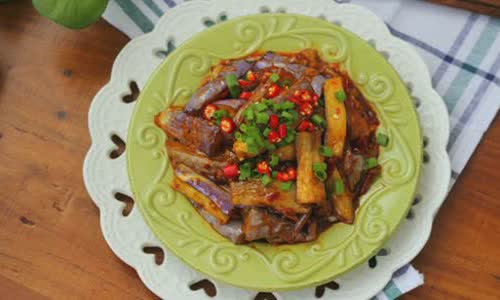 Cách Làm Cà Tím Xào Tỏi | Hành Lá, Cực Thơm Ngon