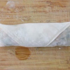 Cách gói chả giò chay rau củ