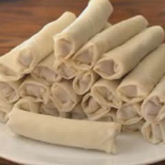 Cách gói chả giò chay rau củ