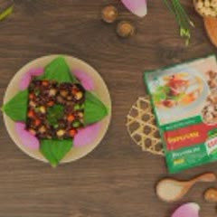 Cách Làm Cơm Gạo Lứt Thập Cẩm Gói Lá Sen Bổ Dưỡng