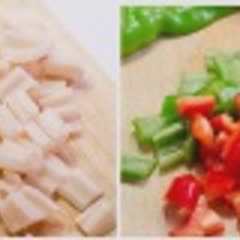 Cách làm củ sen xào ớt chuông