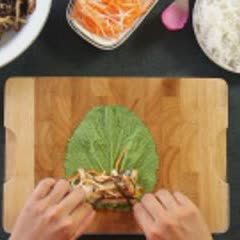 Cách làm Cuốn diếp chay