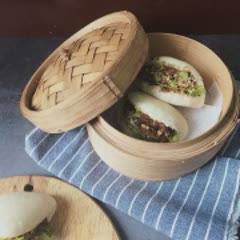 Cách làm Gua Bao chay- Bánh bao kẹp Đài Loan nhân nấm sốt BBQ