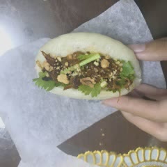 Cách làm Gua Bao chay- Bánh bao kẹp Đài Loan nhân nấm sốt BBQ