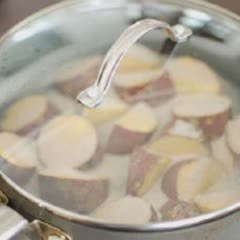 Cách Làm Khoai Lang Chiên Tẩm Vừng Ngọt, Ngon