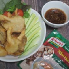 Cách Làm Nấm Bào Ngư Chiên Giòn Xốt Dầu Hào Chay