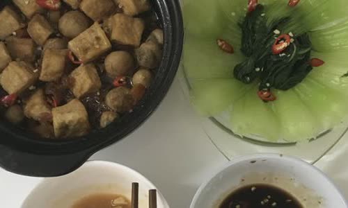 Cách làm Nấm Rơm Kho Đậu Hũ Chay thơm ngon đậm đà 