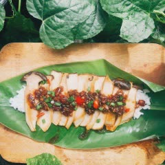 Cách làm Nấm đùi gà áp chảo sốt cay