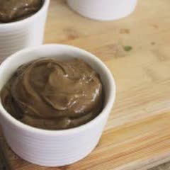 Cách làm Pudding bơ chocolate