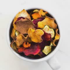 Cách làm Snack chay đủ màu cho bé