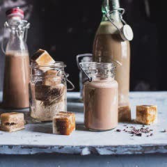 Cách làm Sữa hạnh nhân chocolate