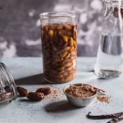 Cách làm Sữa hạnh nhân chocolate
