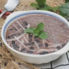 Cách nấu Chè đậu đen bột báng dừa