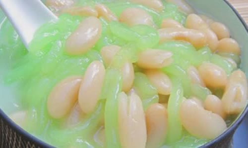 Cách Làm Chè Đậu Trắng Bánh Lọt Tráng Miệng Cho Bé