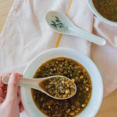 Cách làm Chè Đậu Xanh Đường Nâu bổ dưỡng thanh mát 