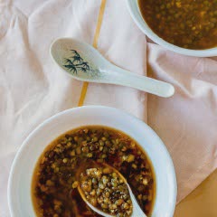 Cách làm Chè Đậu Xanh Đường Nâu bổ dưỡng thanh mát 