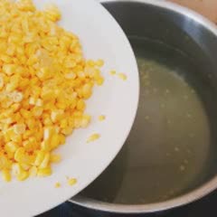 Cách làm Chè bắp mĩ cốm xanh