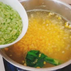 Cách làm Chè bắp mĩ cốm xanh