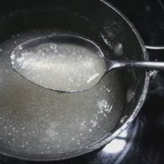 Cách nấu chè bột báng cốt dừa