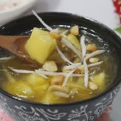 Cách làm chè khoai mì dừa nạo