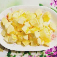 Cách làm chè khoai mì dừa nạo