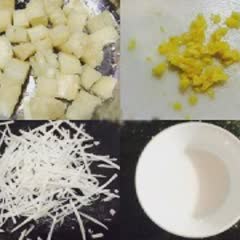 Cách làm chè khoai mì mềm dẻo