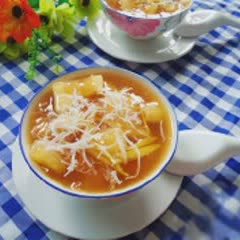 Cách làm chè khoai mì đường mật