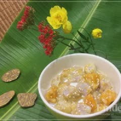 Cách làm chè khoai môn bí đỏ củ sen