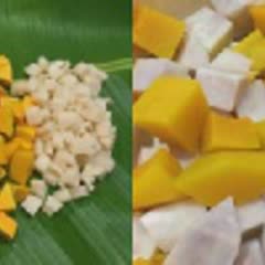 Cách làm chè khoai môn bí đỏ củ sen