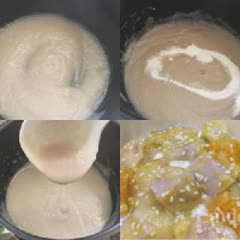 Cách làm chè khoai môn bí đỏ củ sen