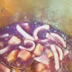 Cách làm chè khoai môn dừa non