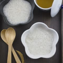 Cách nấu Chè khoai sọ cốt dừa bột báng