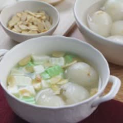 Cách Nấu Chè Khúc Bạch Hai Màu