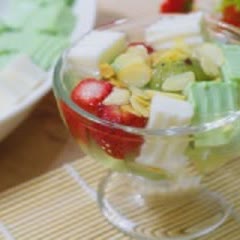 Cách làm chè khúc bạch nhiều màu