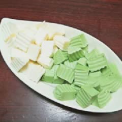 Cách làm chè khúc bạch nhiều màu