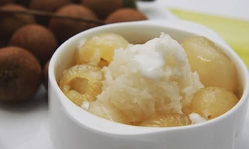 Cách nấu chè nếp nhãn xuồng