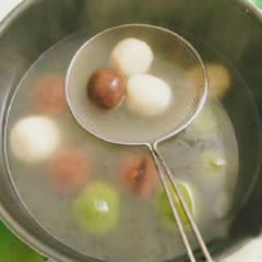 Cách làm chè trôi nước 3 màu