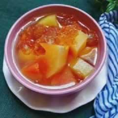 Cách làm chè đu đủ nấu nhựa đào