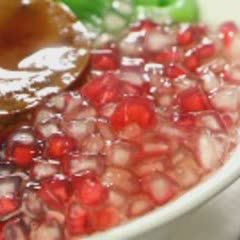 Cách Làm Hạt Lựu Bột Năng Đơn Giản, Để Nấu Chè