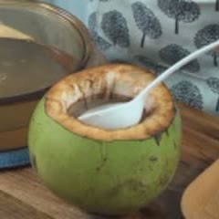 Cách Làm Thạch Trái Dừa | Giòn Giòn Ngọt Thanh